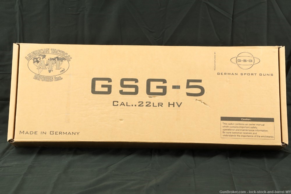 GSG American Tactical GSG-5 16.25” .22LR Semi-Auto Rifle MP5 Clone w/ Box -img-48