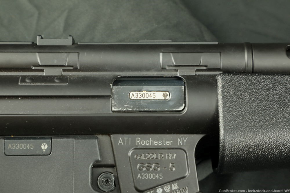 GSG American Tactical GSG-5 16.25” .22LR Semi-Auto Rifle MP5 Clone w/ Box -img-28