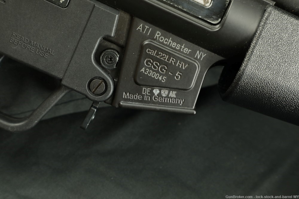 GSG American Tactical GSG-5 16.25” .22LR Semi-Auto Rifle MP5 Clone w/ Box -img-29
