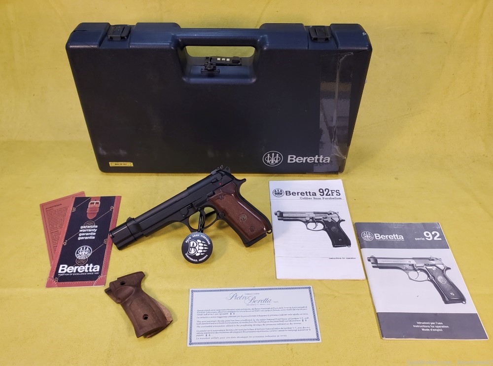 Beretta 92FS Competition Target 9mm pistol kit RARE 92 Italian Match 92X NR-img-39