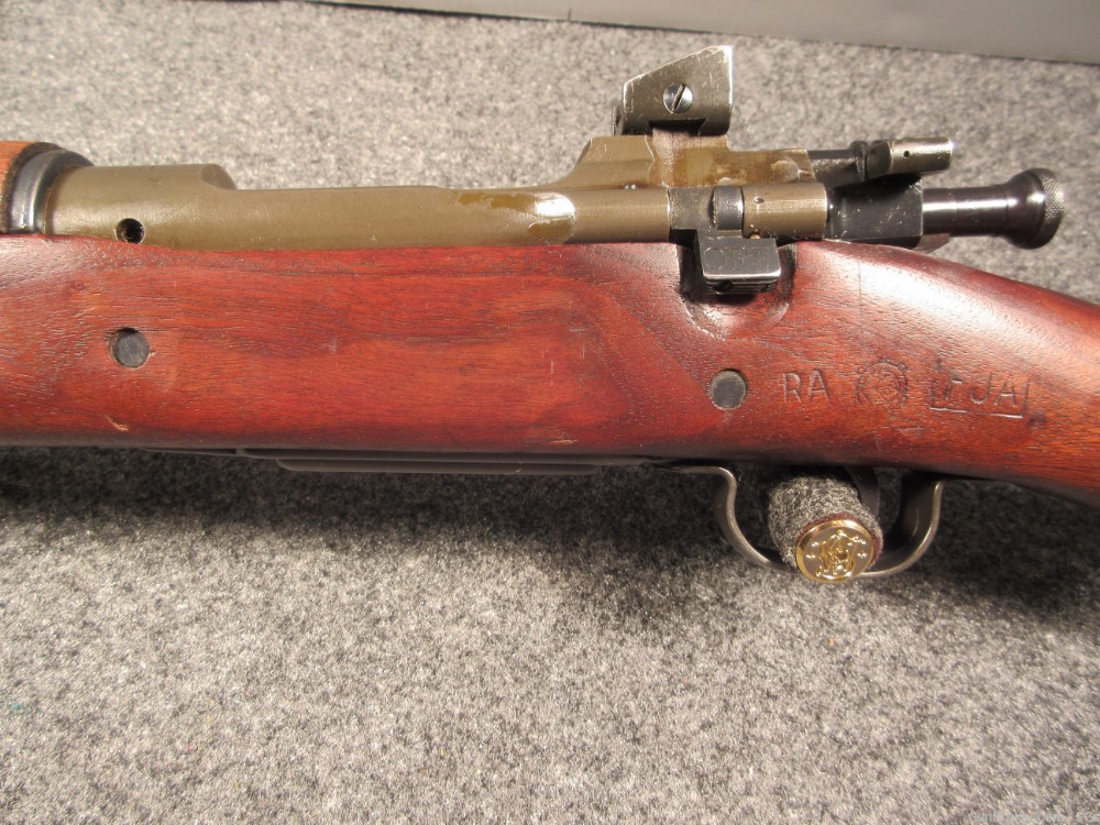 US WWII 1943 Remington 1903A3 .30-06 R 7-43 Barrel TE2 MW0+ HS GO EXC C&R-img-22
