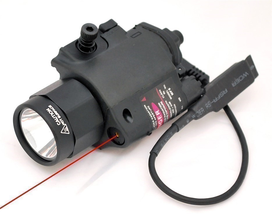 XP6E QD Rail Mount Pistol Handgun LED Flashlight Weapon Light Laser Sight-img-0