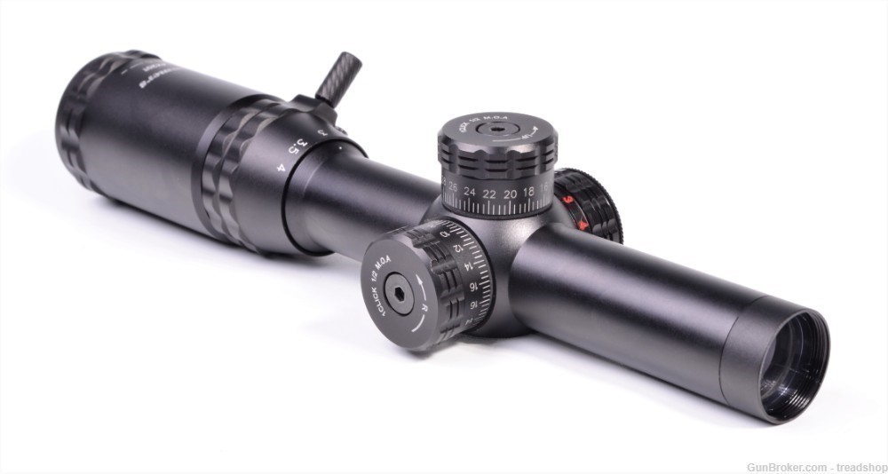 Hammers Lever Action Rifle Scope 1-4x20 w/ Hog Pig Reticle Ring Speed Lever-img-0