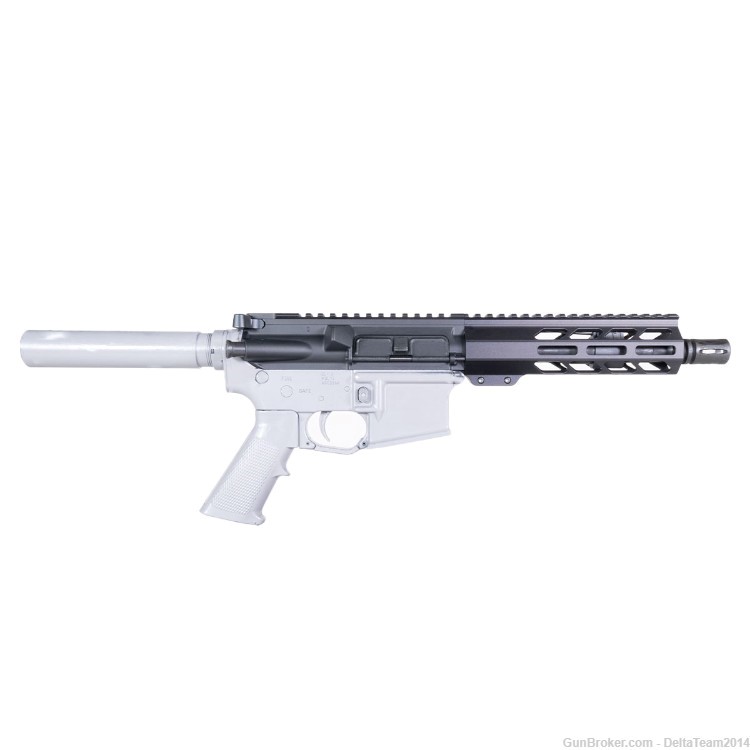 AR15 7.5" 556 223 Pistol Complete Upper - Includes BCH & CH - MilSpec Upper-img-6