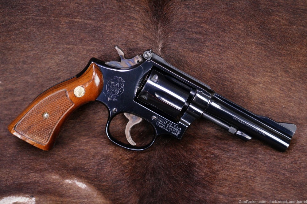 Smith & Wesson S&W Model 15-4 K-38 .38 Spl 4” DA/SA Revolver, 1980-img-2