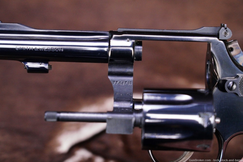 Smith & Wesson S&W Model 15-4 K-38 .38 Spl 4” DA/SA Revolver, 1980-img-11