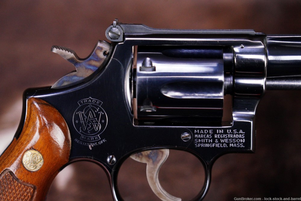 Smith & Wesson S&W Model 15-4 K-38 .38 Spl 4” DA/SA Revolver, 1980-img-8