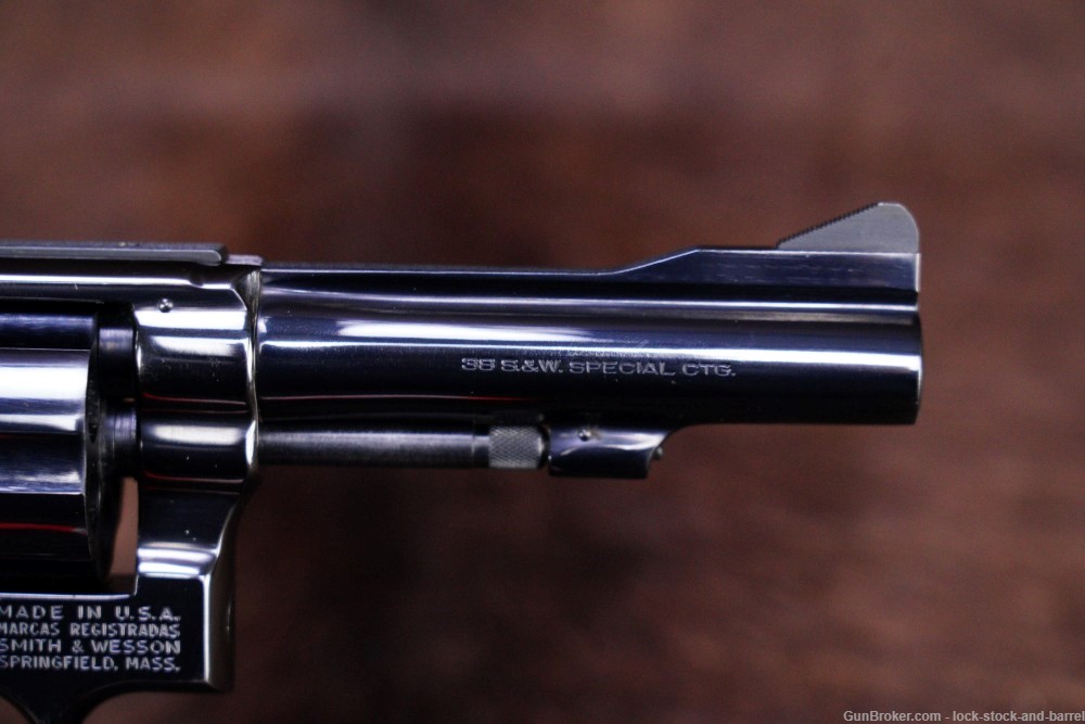 Smith & Wesson S&W Model 15-4 K-38 .38 Spl 4” DA/SA Revolver, 1980-img-9