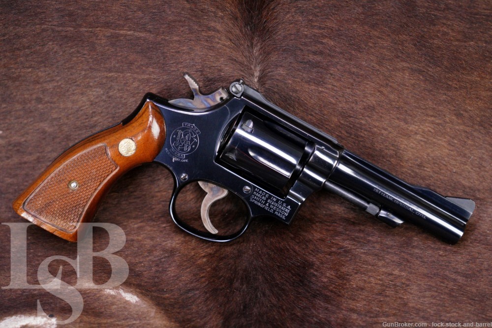 Smith & Wesson S&W Model 15-4 K-38 .38 Spl 4” DA/SA Revolver, 1980-img-0