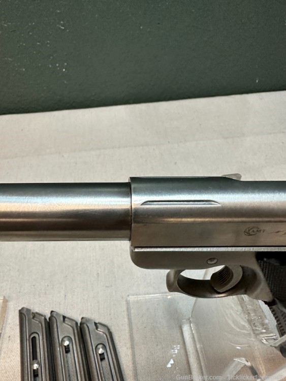 AMT (Automag) Lightning, Stainless, 22LR, 8.5”, Penny Auction, No Reserve!-img-6