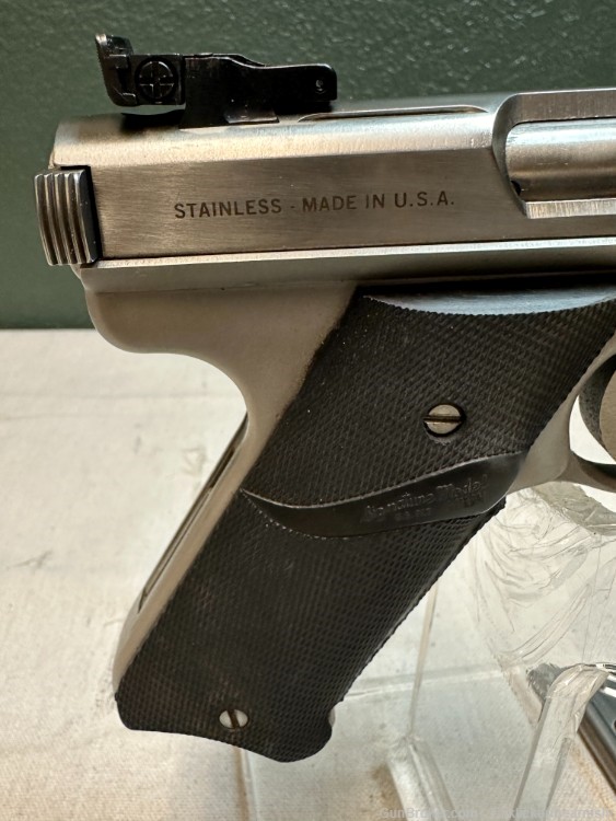AMT (Automag) Lightning, Stainless, 22LR, 8.5”, Penny Auction, No Reserve!-img-9