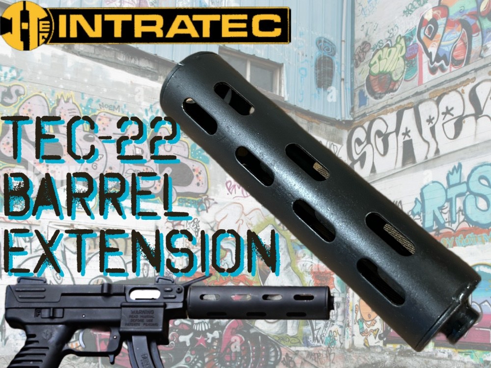RARE INTRATEC TEC-22 Barrel Extension RPB Cobray mfg 90s NOS Tec22 Scorpion-img-0