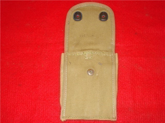 USGI 1911 Canvas Mag Pouch Dated 1918-img-1