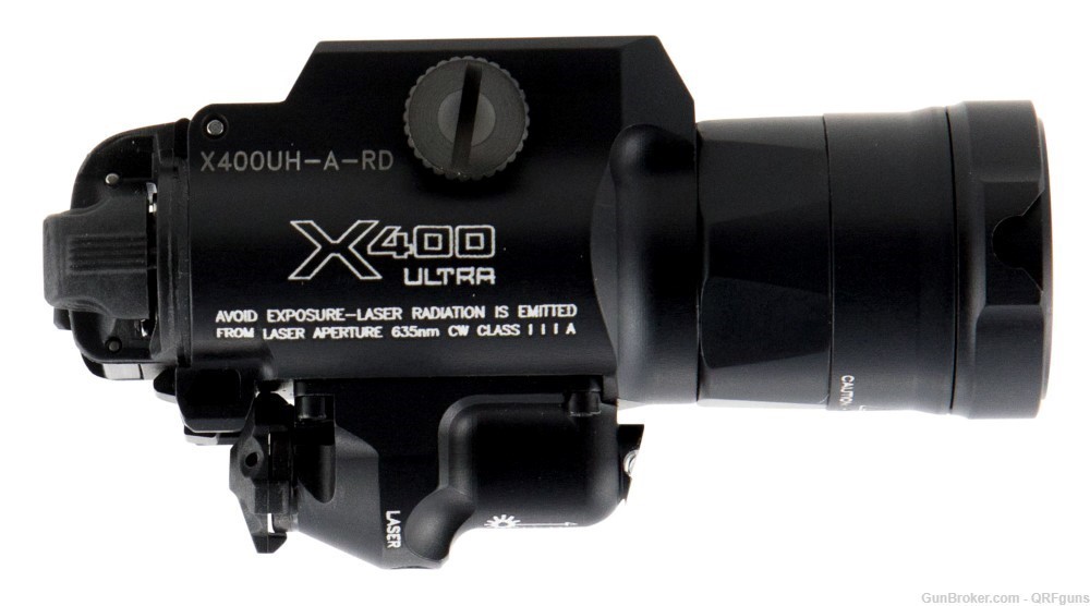 SureFire X400UHARD X400UH Weapon Light w/Laser 1000 Lumen Red Laser-img-0