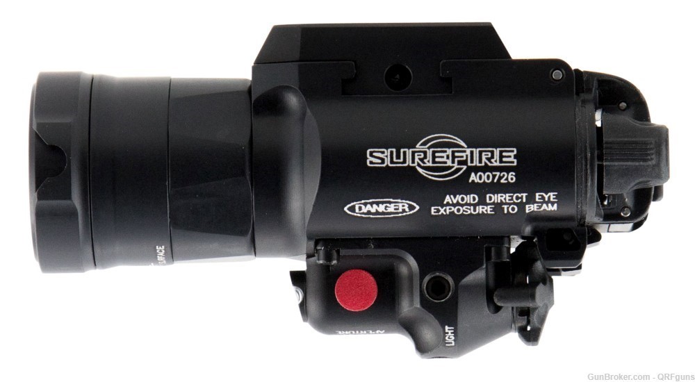 SureFire X400UHARD X400UH Weapon Light w/Laser 1000 Lumen Red Laser-img-1