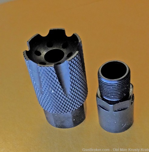 Intratec Tec-22 "Scorpion"  Mini Muzzle Brake w/Thread Adapter-img-0