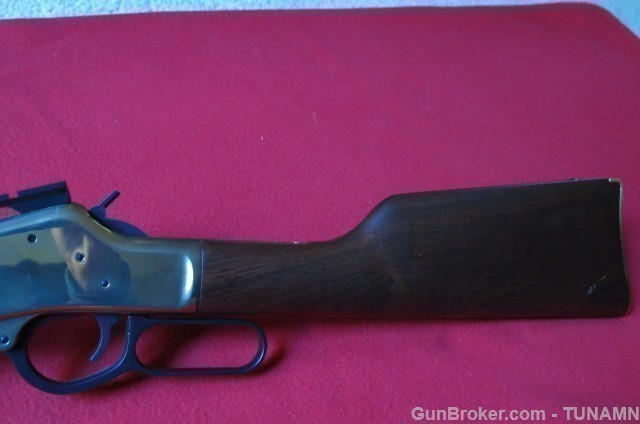Henry Repeating Arms 357 Mag Big Boy Brass Classic Lever Action 20"Octagon -img-6