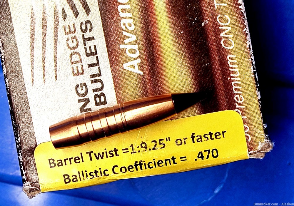 7mm / .284 135 grain Extended Range Copper Raptor, tipped  bullets 50 pcs-img-2