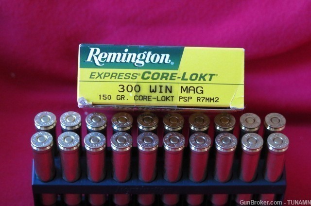 Remington Express Core-Lokt 300 Win Mag 150 Grain PSP  Ammunition -img-4