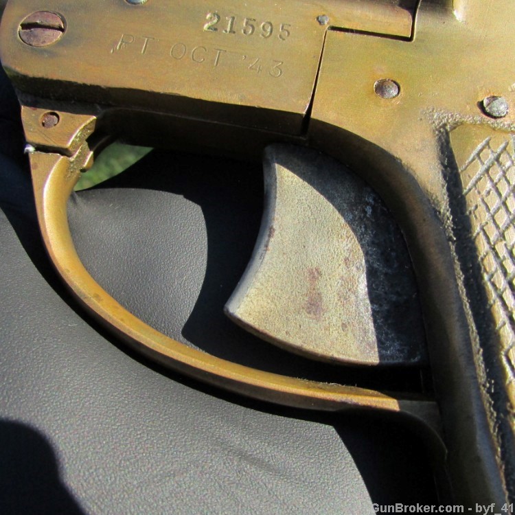Original WWII Flare Pistol International Signal Fans of Garand Carbine 1911-img-5