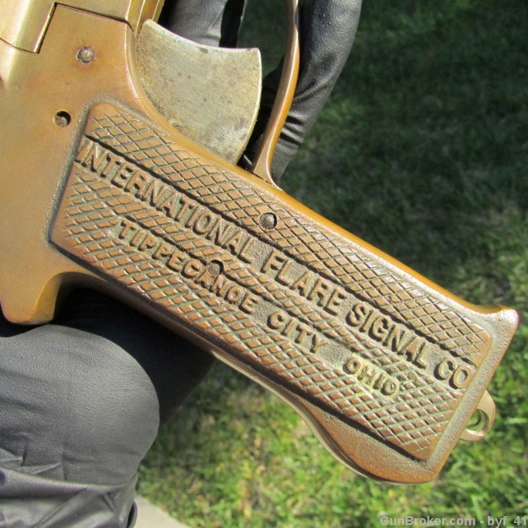 Original WWII Flare Pistol International Signal Fans of Garand Carbine 1911-img-16