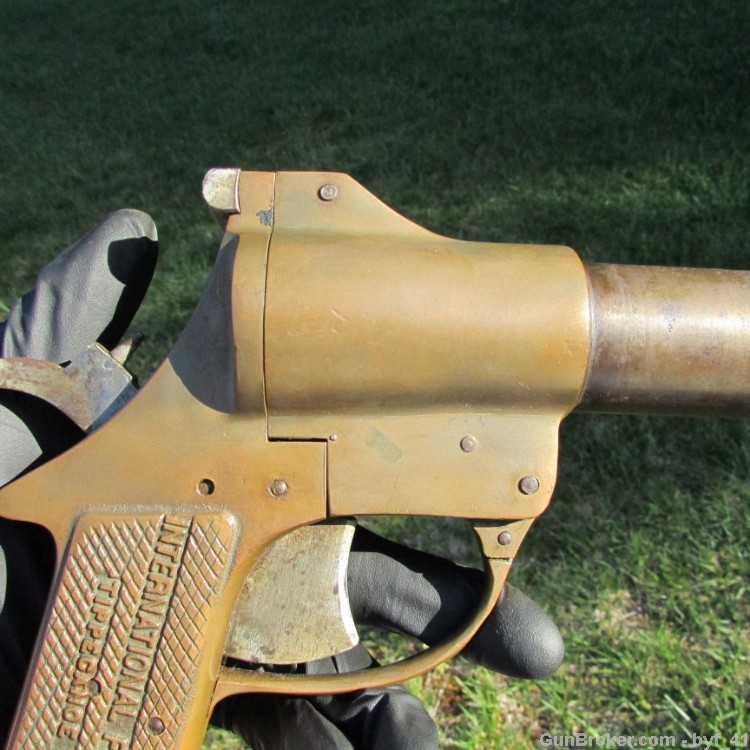 Original WWII Flare Pistol International Signal Fans of Garand Carbine 1911-img-23