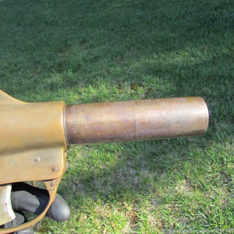 Original WWII Flare Pistol International Signal Fans of Garand Carbine 1911-img-24