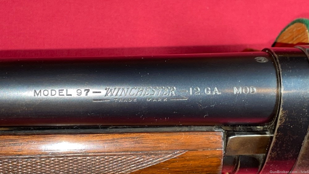 Winchester Model 97 Deluxe Pump Action 12 Gauge MFD 1940-img-24