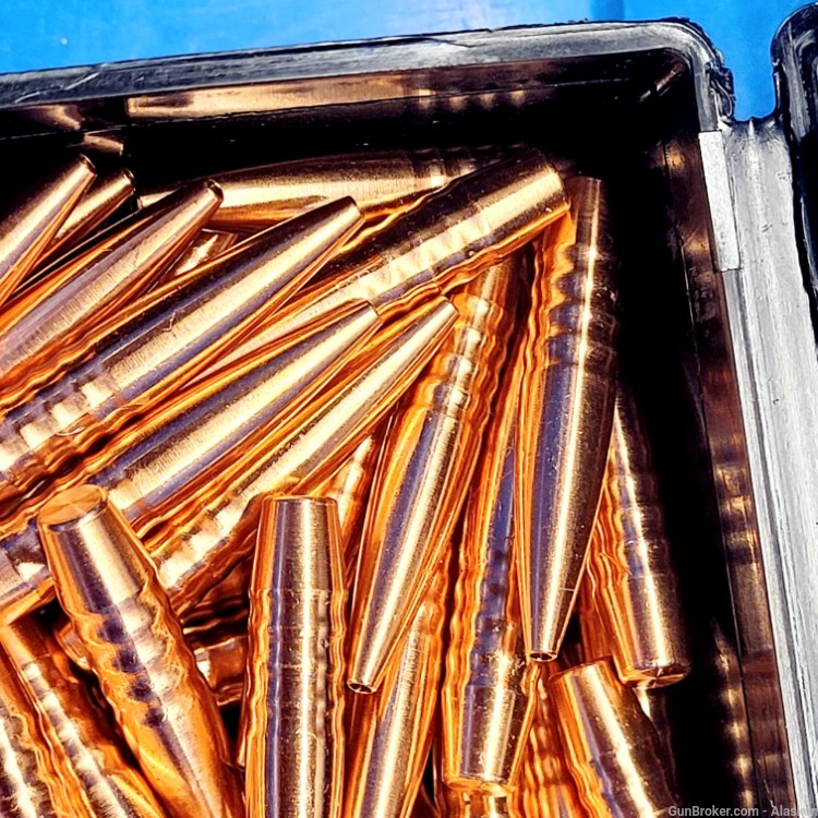 6.5m / .264 123 grain HAMMER, copper bullets, box of 82-img-0