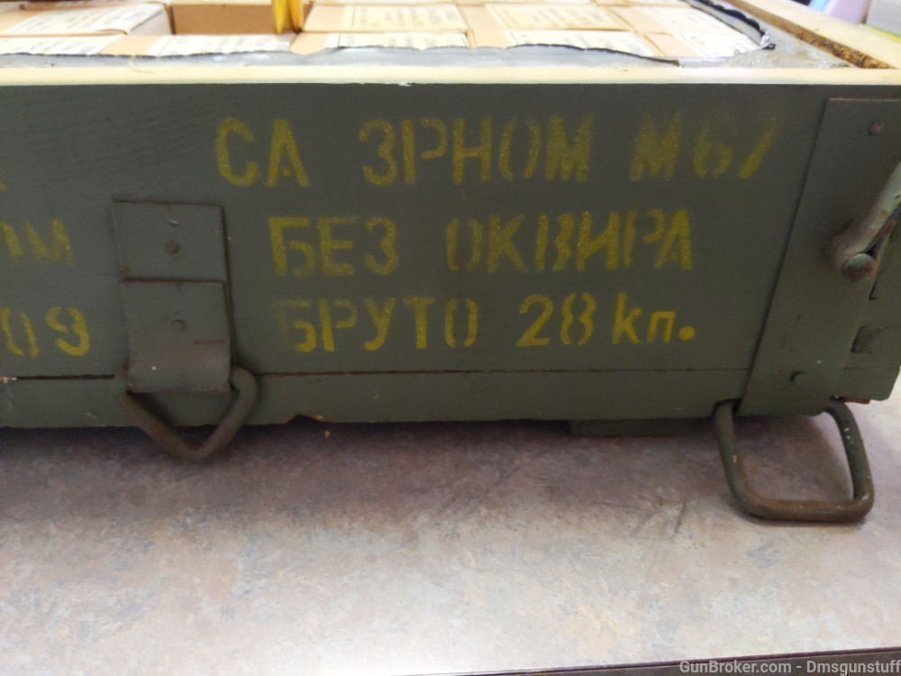 YUGO PPU MILITARY M67 7.62x39 124gr FMJ Ammo BRASS CASE 15RDS /BX-img-5