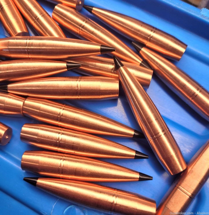 .375 325 grain LAZER tipped hollow point copper Cutting Edge Bullets, 22 pc-img-0