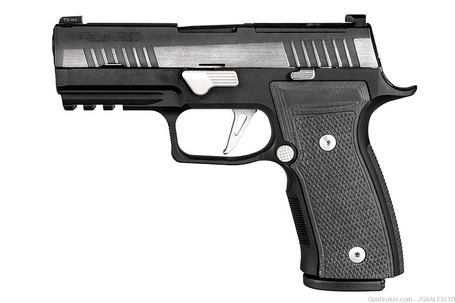 Sig Sauer P320 AXG Equinox 9mm Pistol, Alloy Frame, Two-Tone, Tritium, New-img-1
