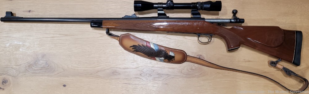 Remington Model 700 7mm Remington Magnum 24" Burris FullField 3-9x Scope-img-0