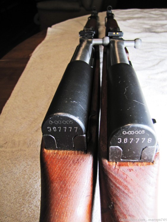 Two SKS Yugo rifles with sequential serial numbers with accessories-img-3