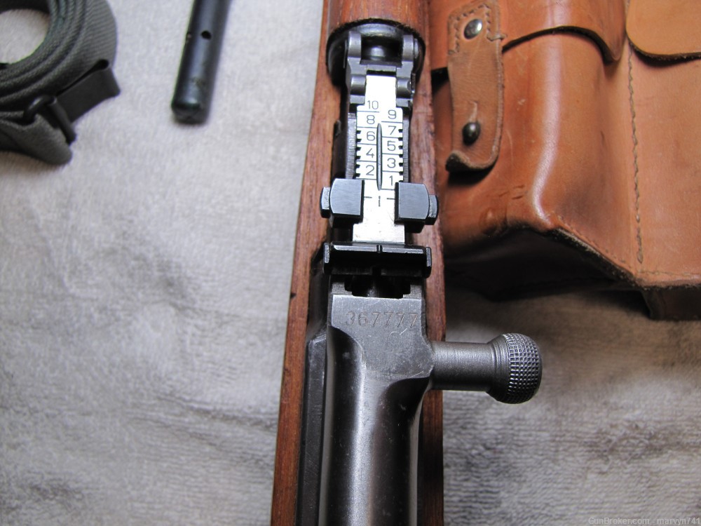 Two SKS Yugo rifles with sequential serial numbers with accessories-img-11