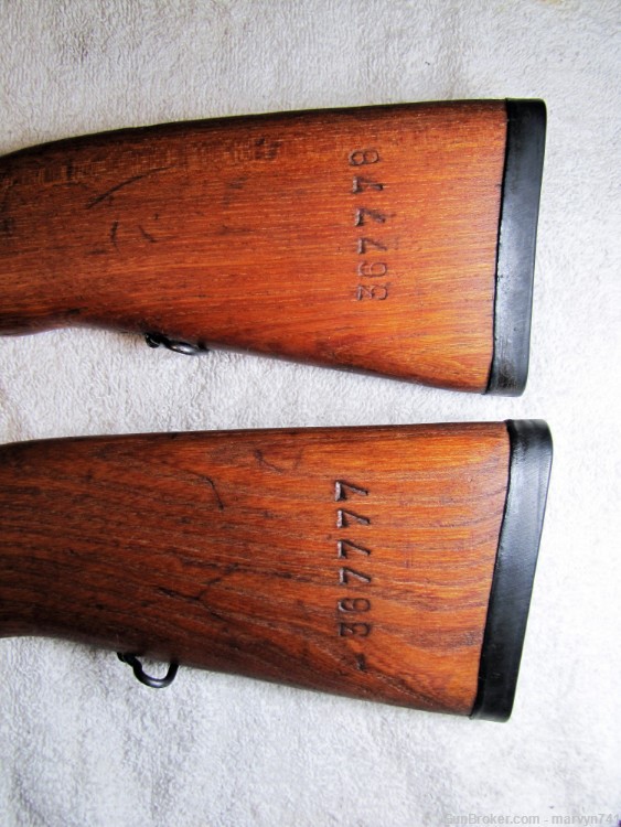 Two SKS Yugo rifles with sequential serial numbers with accessories-img-2