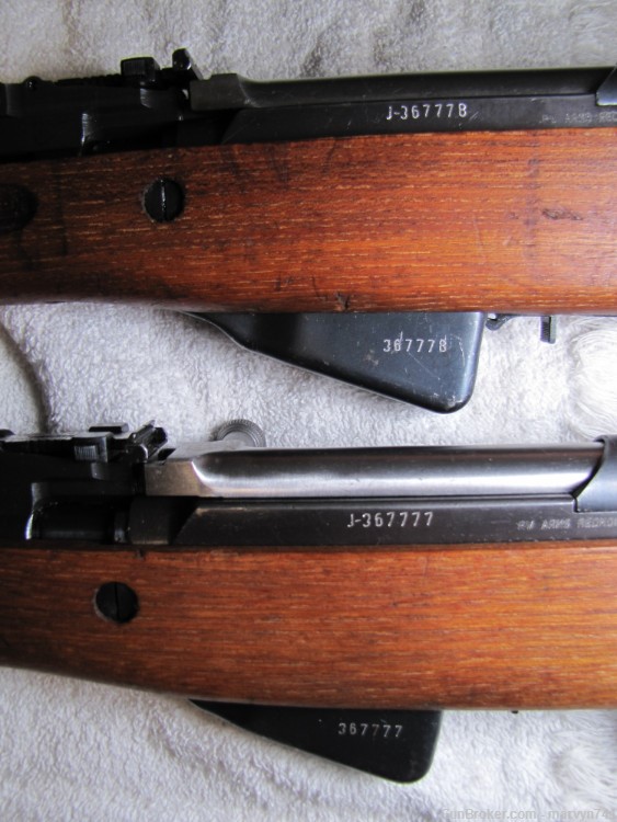 Two SKS Yugo rifles with sequential serial numbers with accessories-img-1