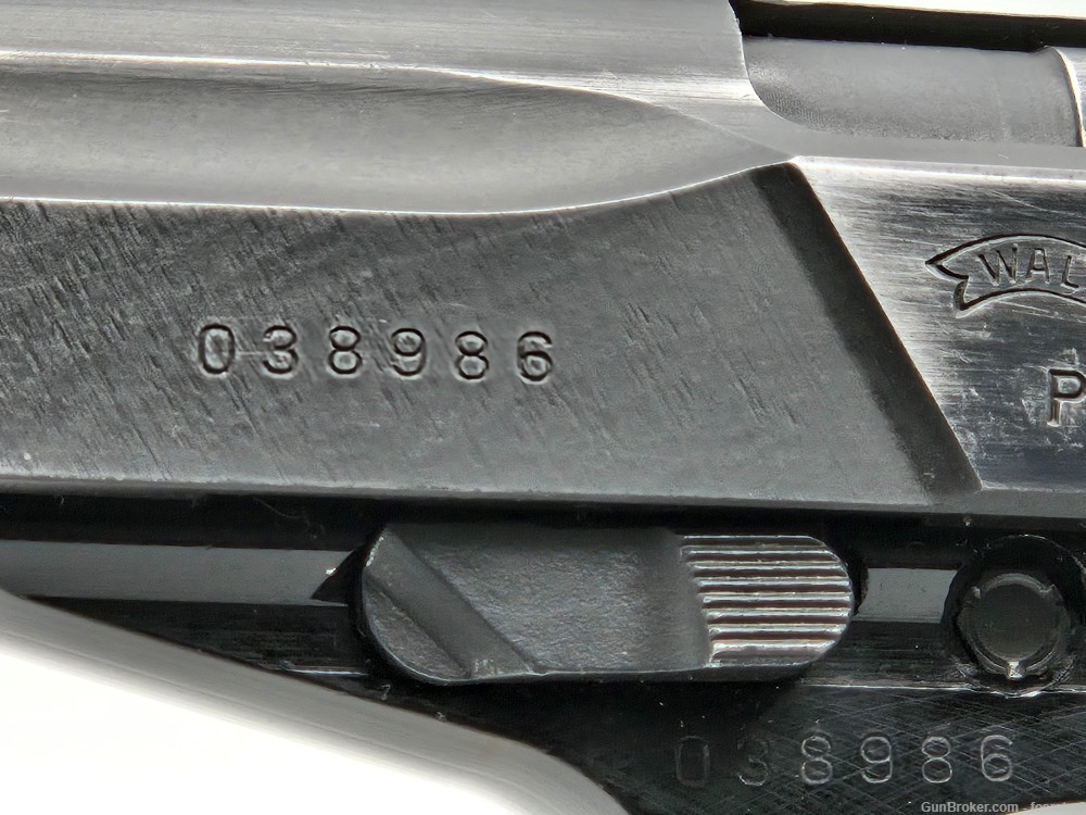 Early German (1984) WALTHER P5 cal 9mmL semi-auto pistol w. manual-img-7