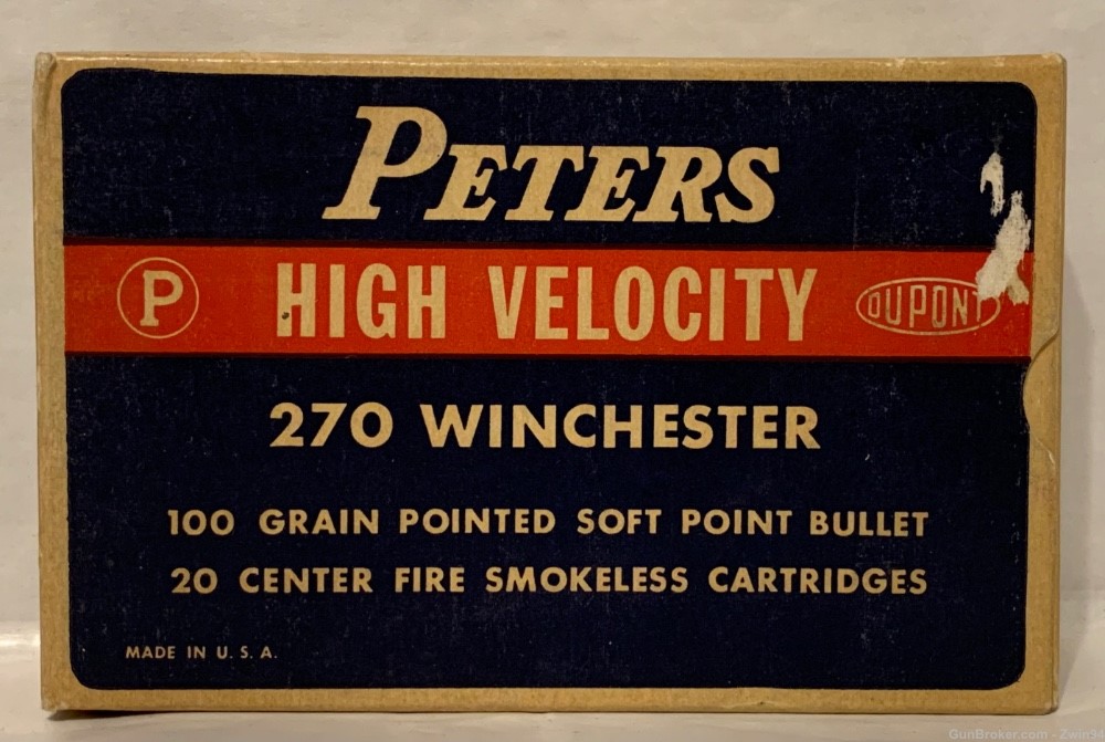 Peters High Velocity 270 Winchester -img-0