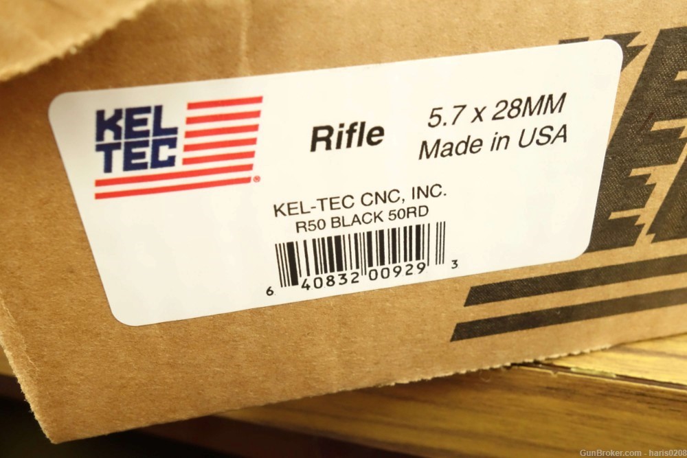 NEW KELTEC R50 RIFLE 5.7X28MM AR RIFLE , 16" BARREL, 2 50RND 5.7X28 P90 MAG-img-16
