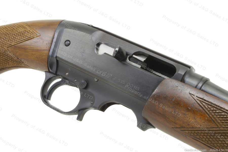 BRNO ZKM 611 Semi Auto Rifle in 22Magnum, Blued & Walnut, Needs Some Work-img-3