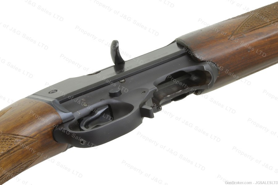 BRNO ZKM 611 Semi Auto Rifle in 22Magnum, Blued & Walnut, Needs Some Work-img-4