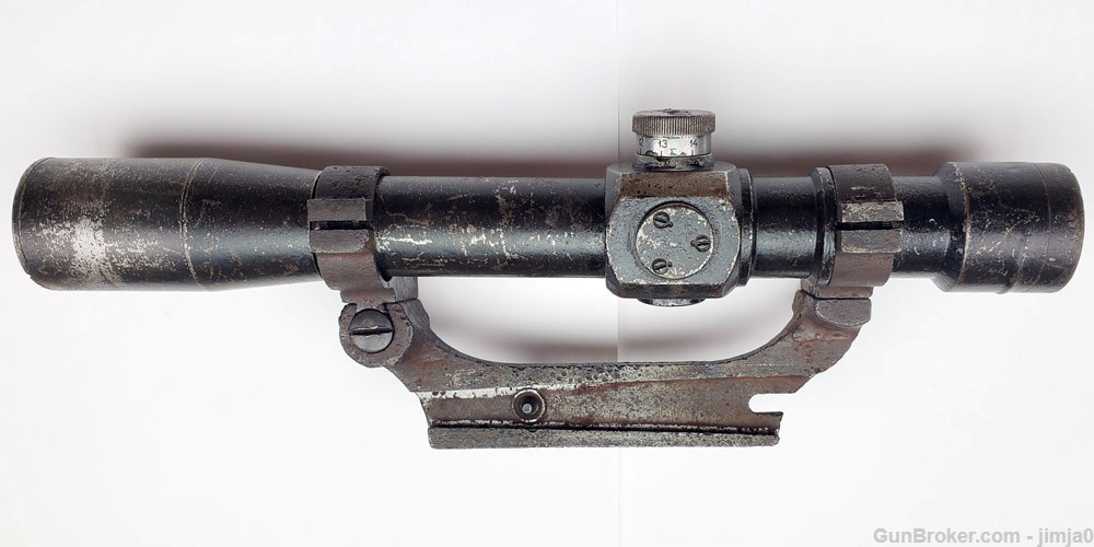 Original Soviet WWII era Kharkov PEM scope and Izhevsk PEM mount -img-8