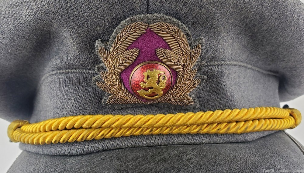Finnish Military Pioneer officers cap-img-2