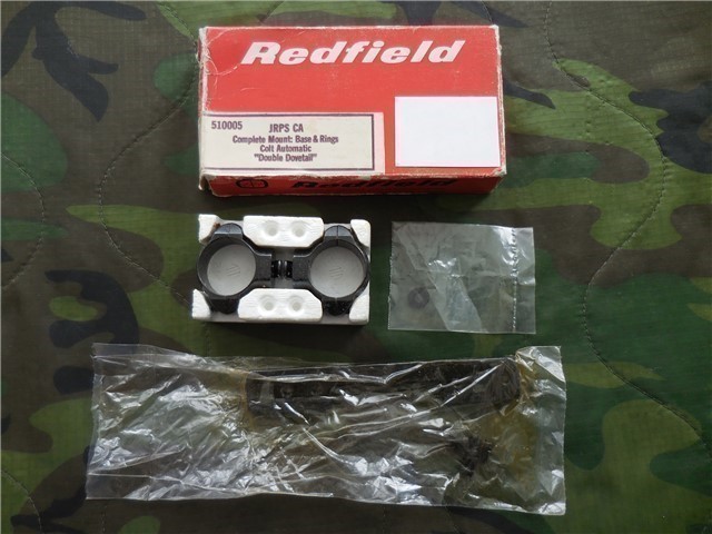 Redfield Base and Rings Set For Colt Automatics-img-1