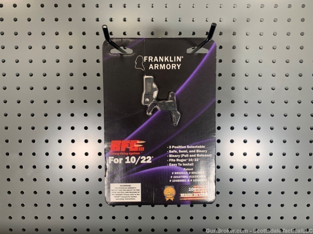 Franklin Armory BFSIII 22-C1 Binary Trigger for 10/22 Rifles - 5775A-img-0