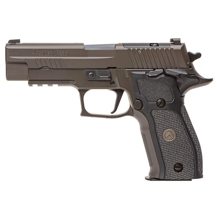 Sig Sauer P226 Legion 9mm 4.4" Bbl Gray SAO Pistol w/(3) 15rd Mags-img-0