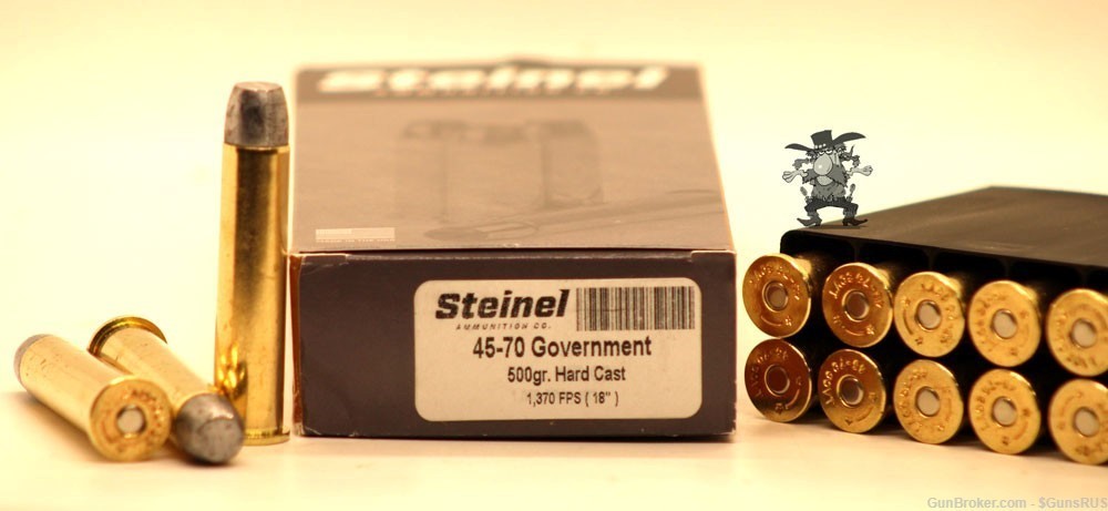 45-70 Government  Heavy Weight  500gr WFN Hard Cast Lead 45/70 load 20 RDS-img-2