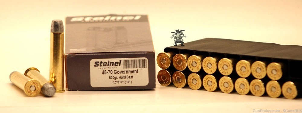 45-70 Government  Heavy Weight  500gr WFN Hard Cast Lead 45/70 load 20 RDS-img-1
