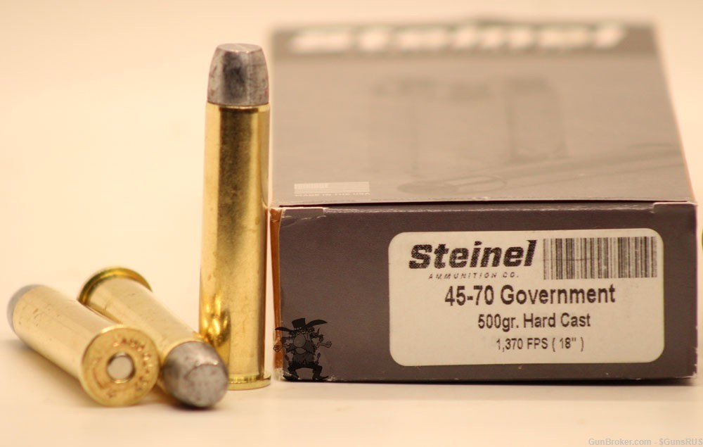 45-70 Government  Heavy Weight  500gr WFN Hard Cast Lead 45/70 load 20 RDS-img-0